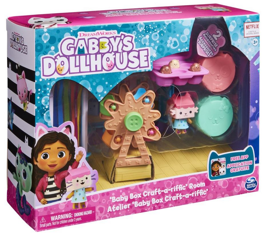 Spin Master Gabbys Dollhouse: Deluxe Room Set - Art Study  (6064151)
