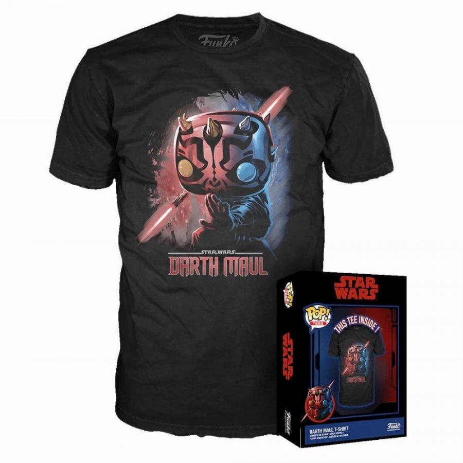 Funko Boxed Tee: Star Wars EP1 - Darth Maul (S)