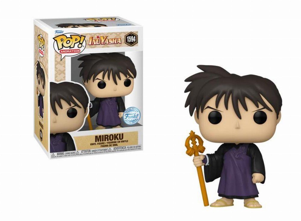 Funko Pop! Animation: Inuyasha - Miroku* (Special Edition) #1594 Vinyl Figure