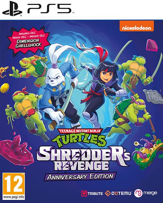 TMNT: Shredders Revenge - Anniversary Edition PS5 NEW