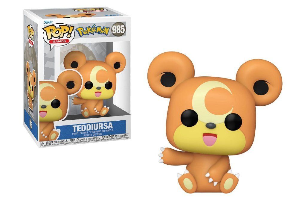 Funko Pop! Games: Pokemon - Teddiursa #985 Vinyl Figure