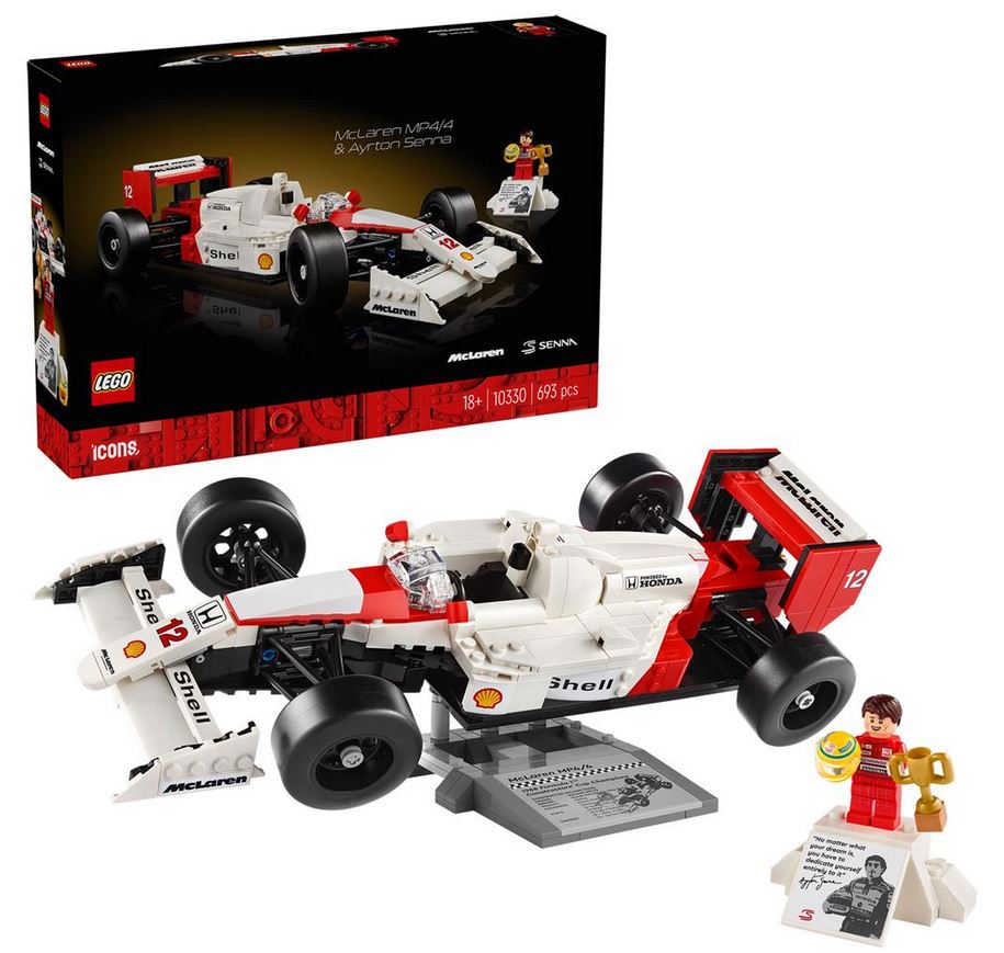 LEGO® Icons: McLaren MP4/4  Ayrton Senna (10330)