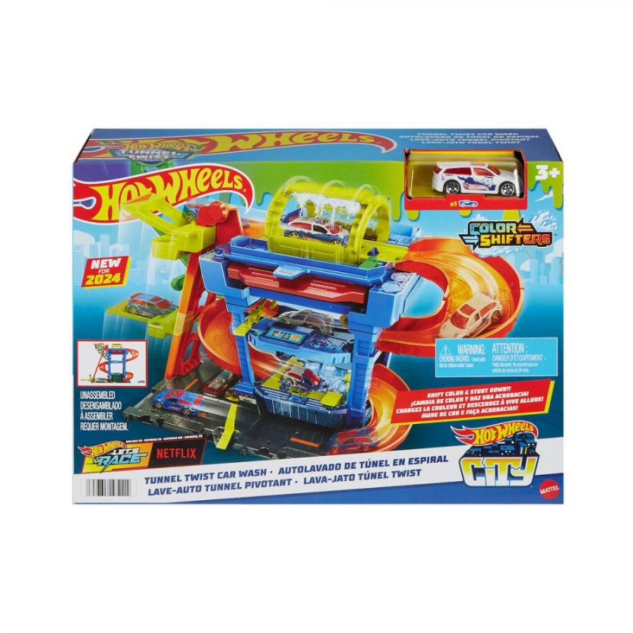 Mattel Hot Wheels® Tunnel Twist Car Wash (HTN80)