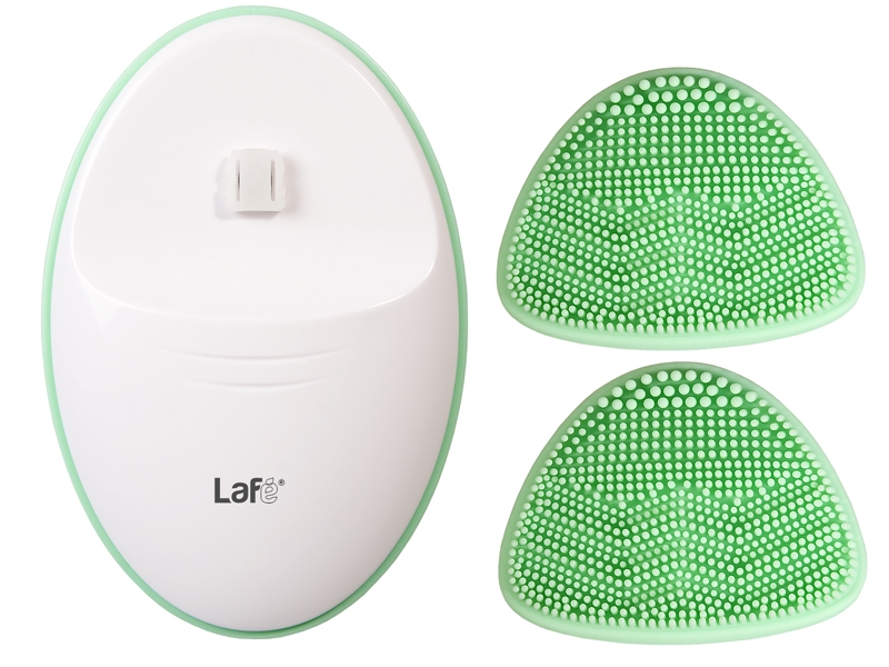 LAFE CLEANING-MASSAGING SONIC FACE BRUSH GREEN