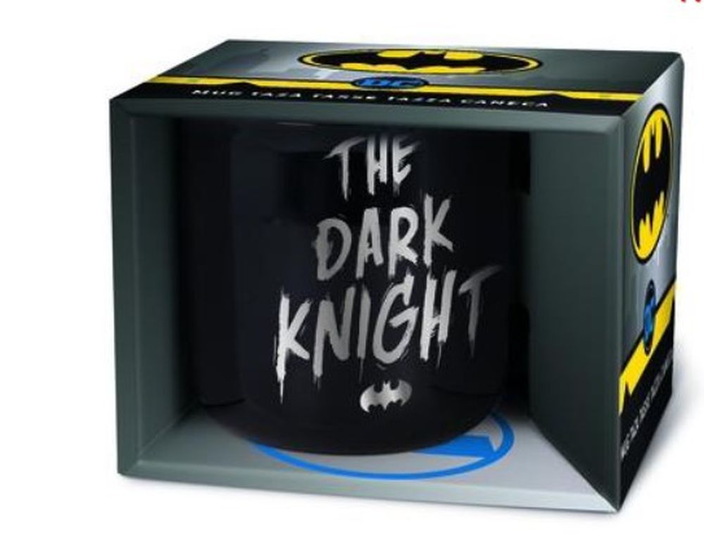 Stor Batman Symbol Ceramic Breakfast Mug in Gift Box (400ml) (85569)