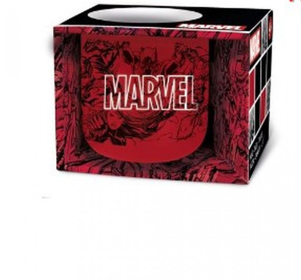 Stor Marvel Pattern Ceramic Breakfast Mug in Gift Box (400ml) (75434)