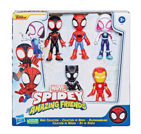 Hasbro Disney Junior Marvel: Spidey and his Amazing Friends - Collection Pack Figures (F8401)