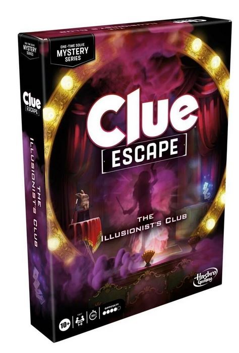 Hasbro Cluedo Escape The Illusionists Club Board Game (F8817)