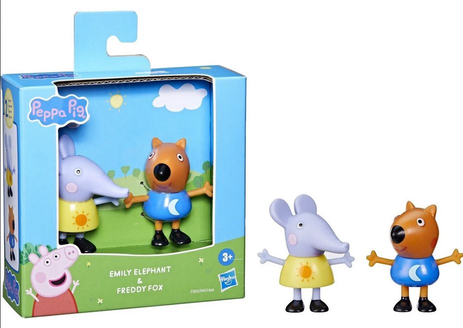 Hasbro Peppa Pig: Best Friends - Emily Elephant  Freddy Fox (F7653)