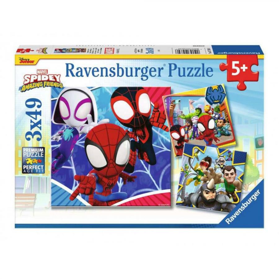 Ravensburger Puzzle: Spidey  Friends (3x49pcs) (5730)