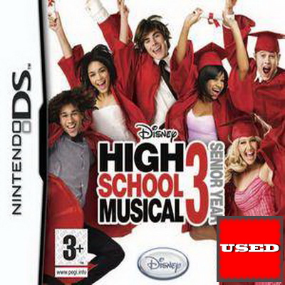 High School Musical 3: Senior Year DS USED (No Manual)