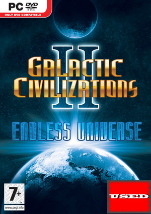 Galactic Civilizations II:Endless Universe PC USED
