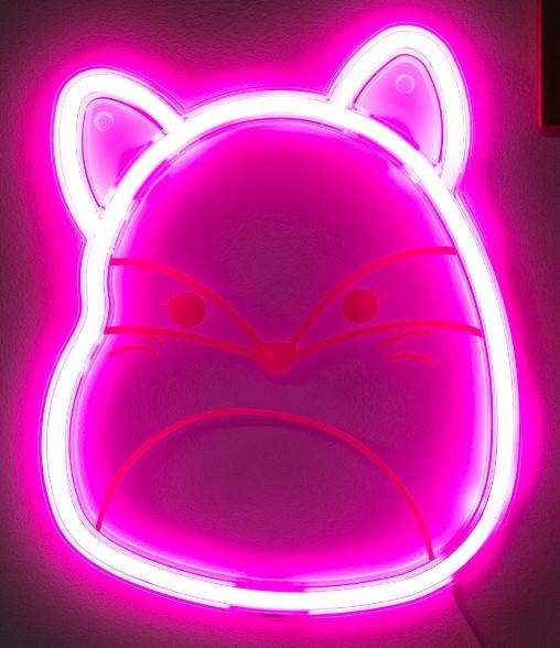 Fizz Squishmallows Fifi Neon Wall Light (350079)