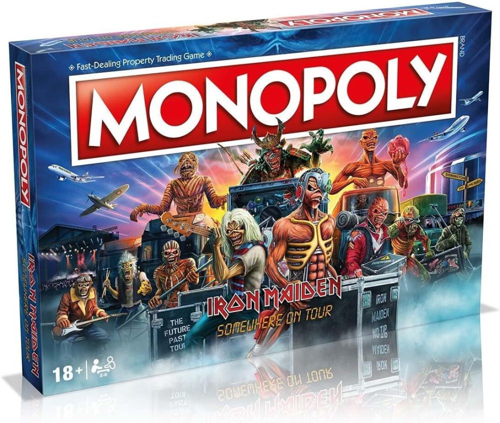 Winning Moves: Monopoly - Iron Maiden (WM01790-EN1)