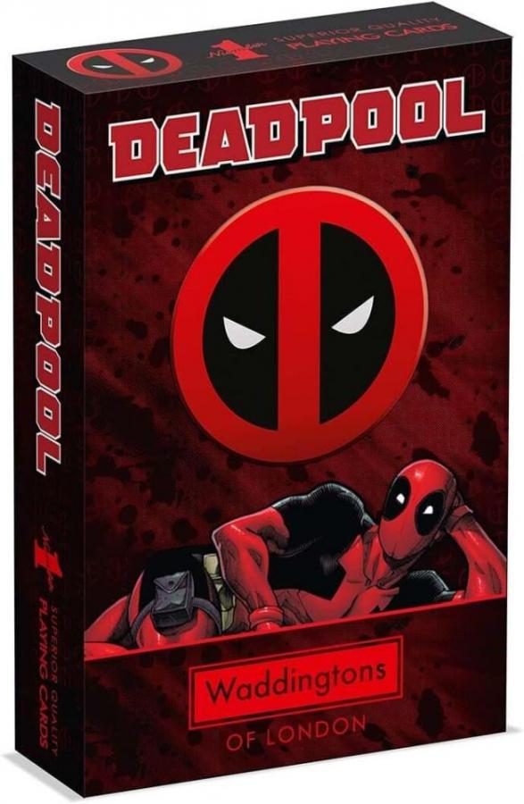 Winning Moves: Waddingtons No.1 - Deadpool Playing Cards (WM04686-EN1)