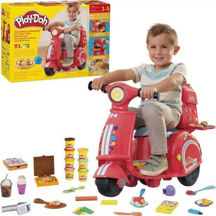 Hasbro Play-Doh Pizza Delivery Scooter Playset (F8803)