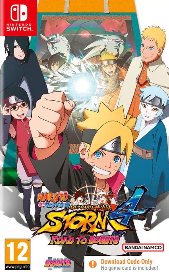 NSW Naruto Shippuden Ultimate Ninja Storm 4: Road To Boruto (Code in a Box)
