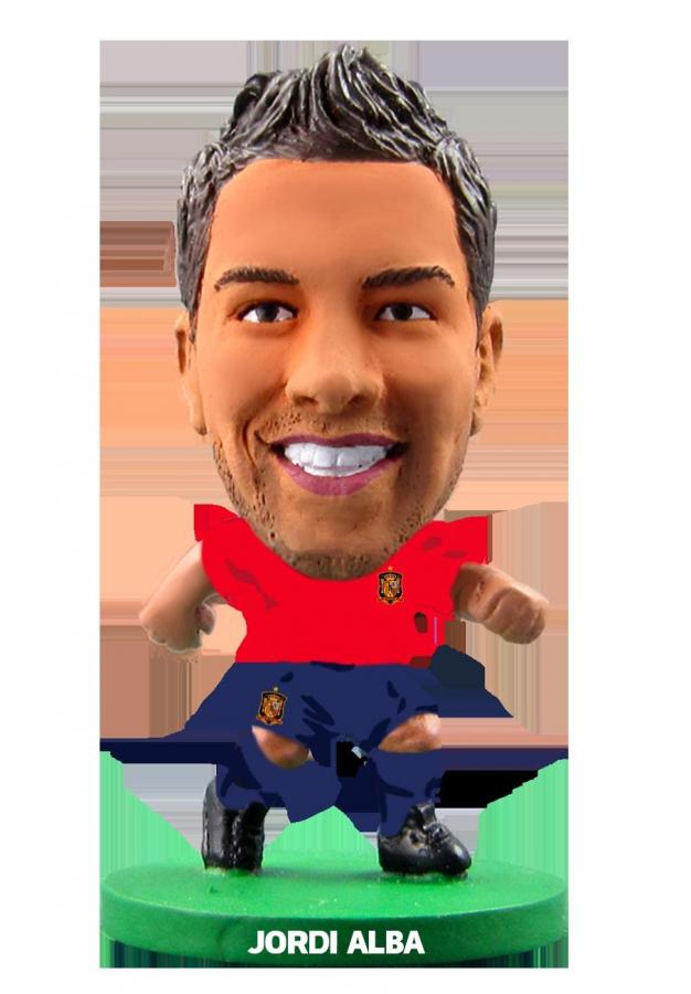 Soccerstarz - Spain Jordi Alba - Home Kit /Figures