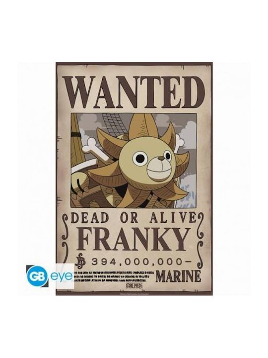 Abysse One Piece - Wanted Franky Poster Chibi (52x38cm) (GBYDCO645)