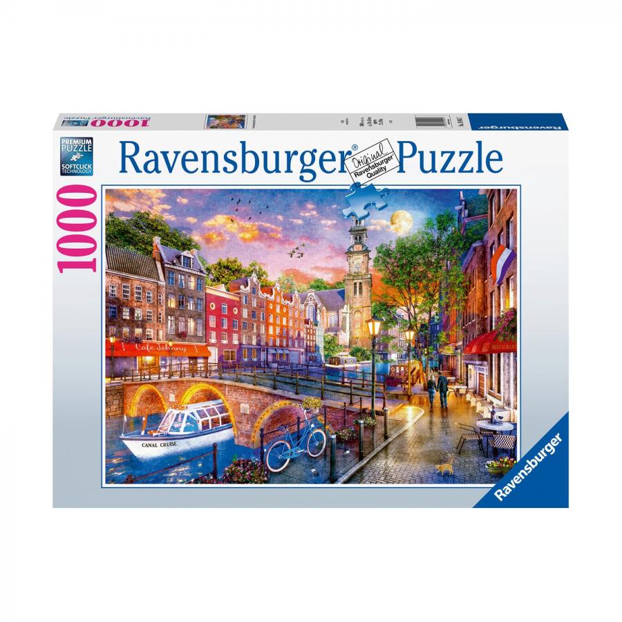 Ravensburger Puzzle: Amsterdam (1000pcs) (12000884)