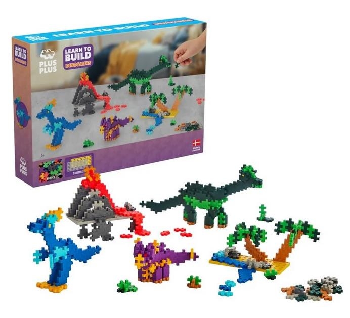 Giochi Preziosi Plus-Plus: Τουβλάκια Learn To Build Για 5 Έως 12 Ετών/Δεινόσαυροι (PLS3918)