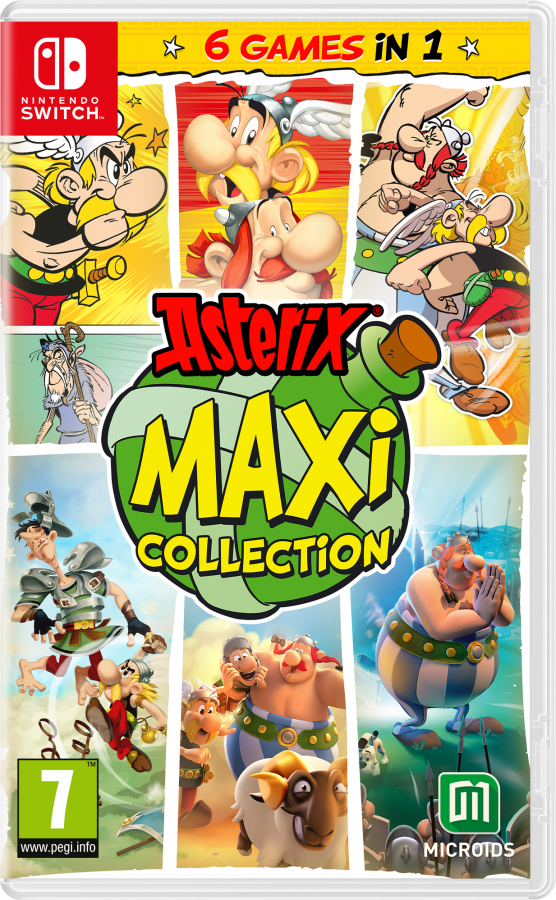 Asterix Maxi Collection (6 games in1)  Nintendo Switch  NEW