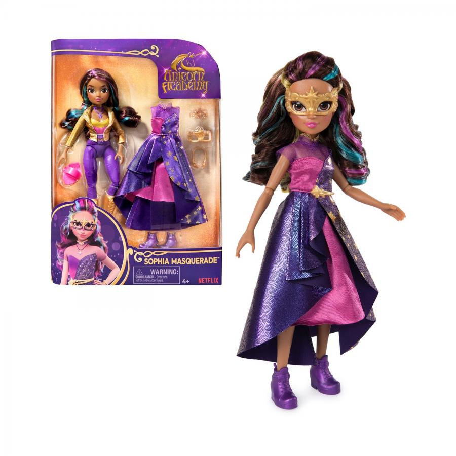 Spin Master Unicorn Academy: Deluxe Sophia Masquerade Fashion Doll (6069399)