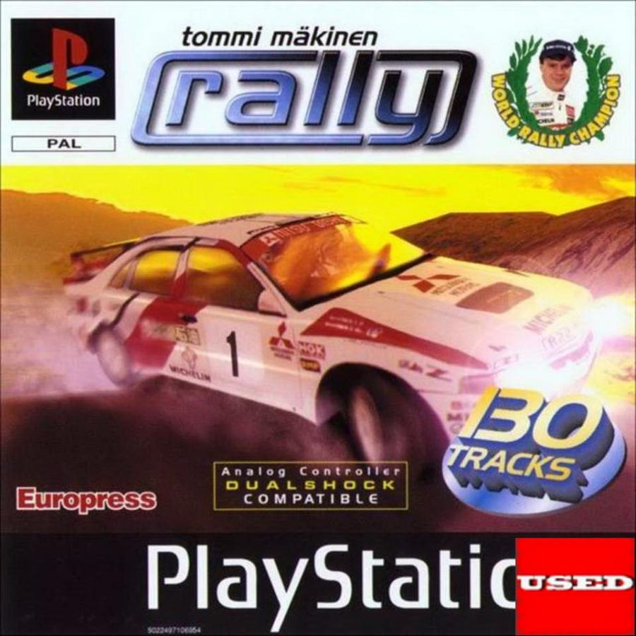 Tommi Makinen Rally PSX USED (No Manual)
