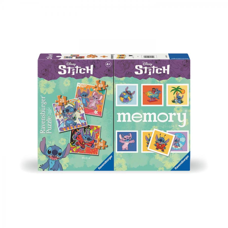 Ravensburger Memory® + 3 Puzzle: Stitch (24695)
