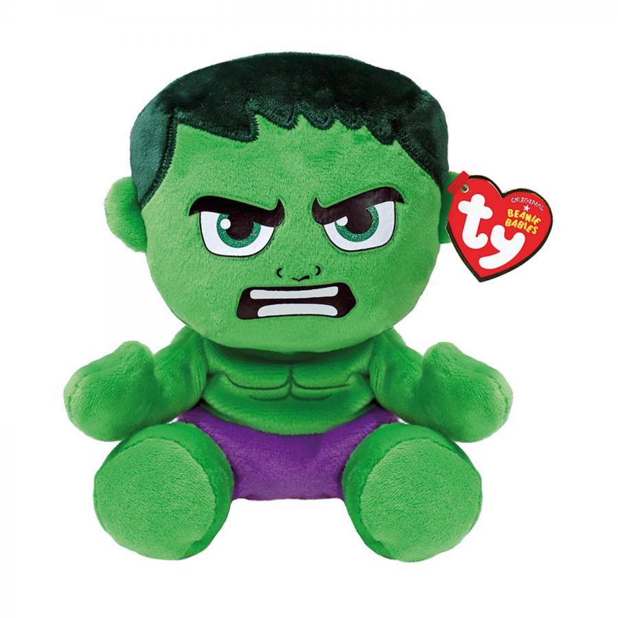 AS Χνουδωτό: Beanie Babies - Hulk 15εκ (1607-44004)