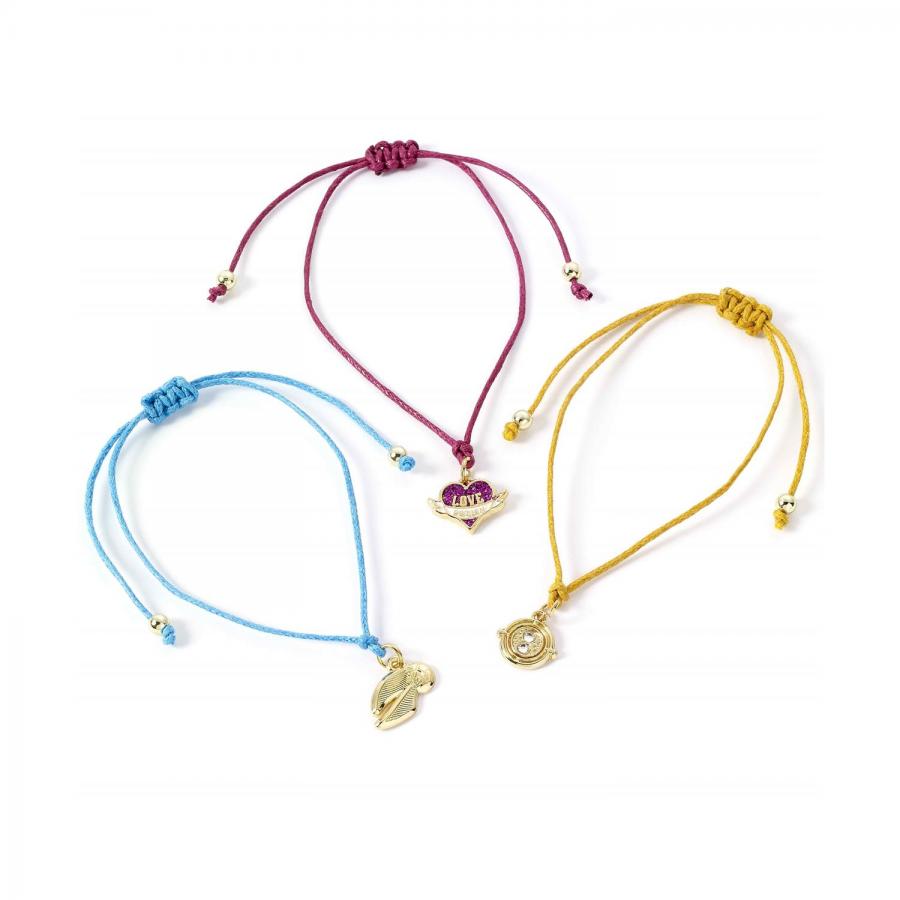 Carat Shop Harry Potter - Golden Snitch Friendship Bracelet Set Multi (HPFB0449)
