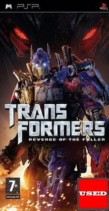Transformers: Revenge of the Fallen  PSP USED (UMD Only)