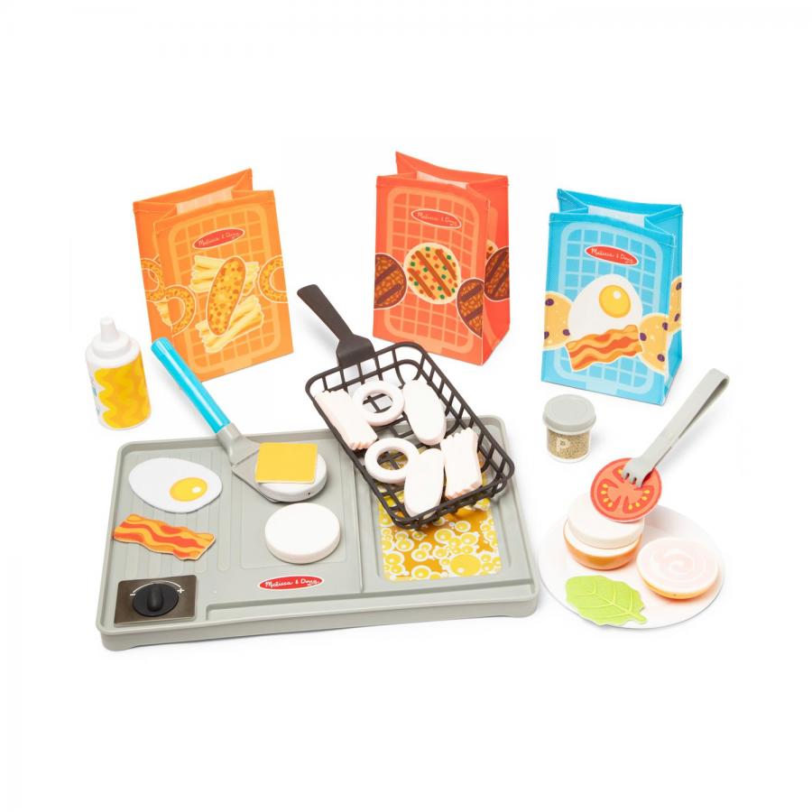 Melissa & Doug Pretend Play: Non-Wood  Flip & Fry (6074893)