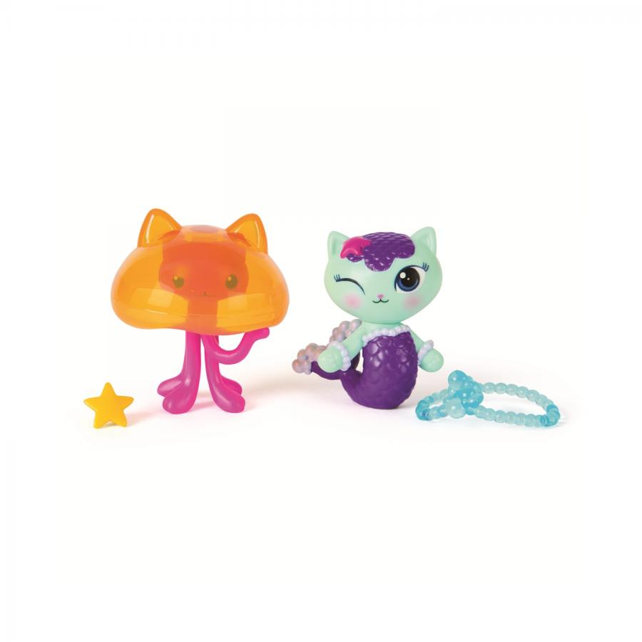 Spin Master Gabby's Dollhouse: The Movie - 'MerCat' & 'Kitty Jellyfish' (20151836)