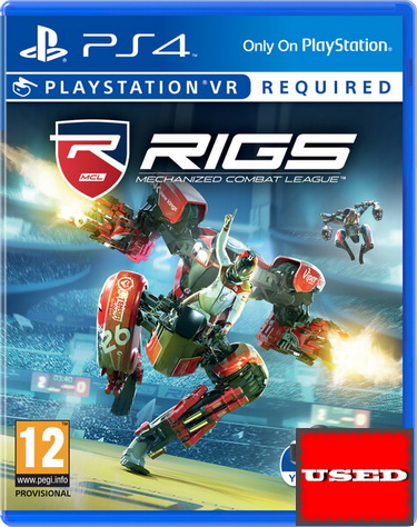 RIGS: Mechanized Combat League VR PS4 USED