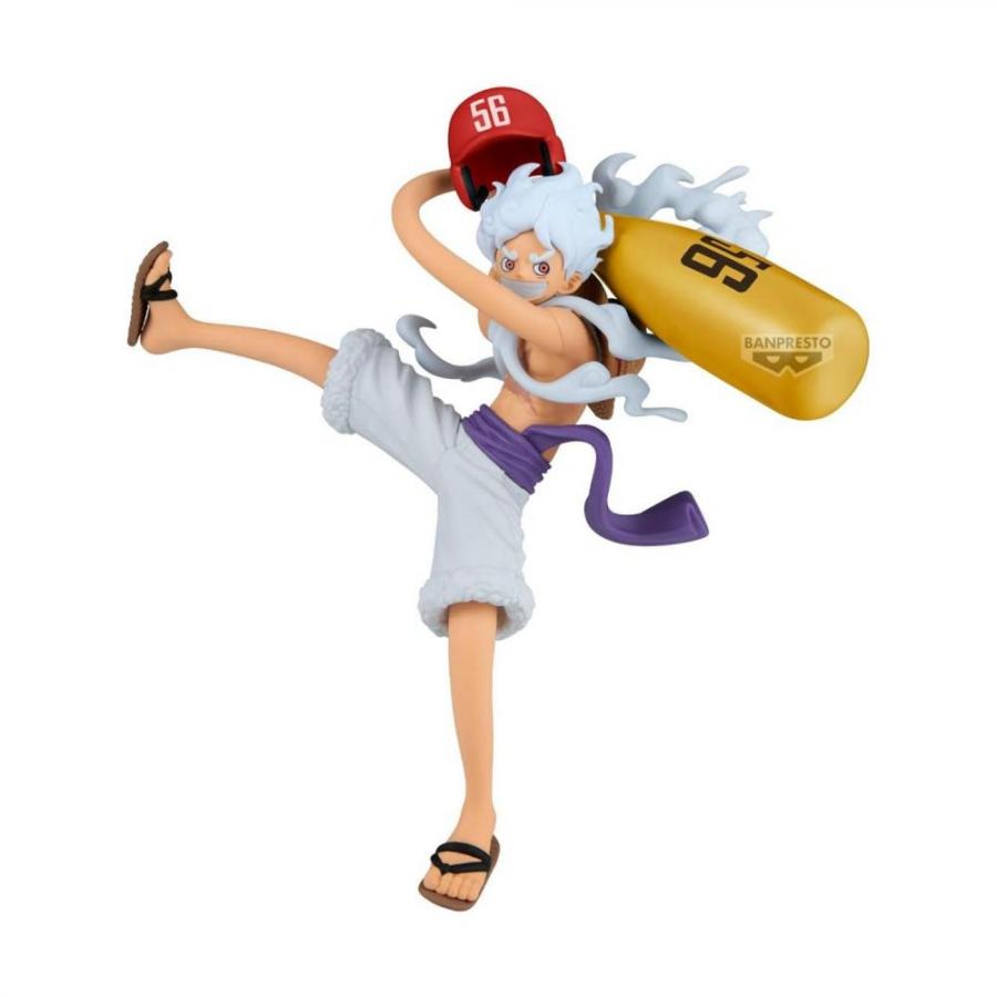 Banpresto Battle Record Collection: One Piece  - Monkey D.Luffy (Gear5) Statue (17cm) (71188)