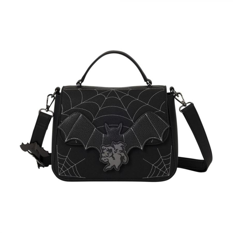 Loungefly Disney: Mickey & Minnie Spiderweb and Bats Crossbody Bag (WDTB3561)