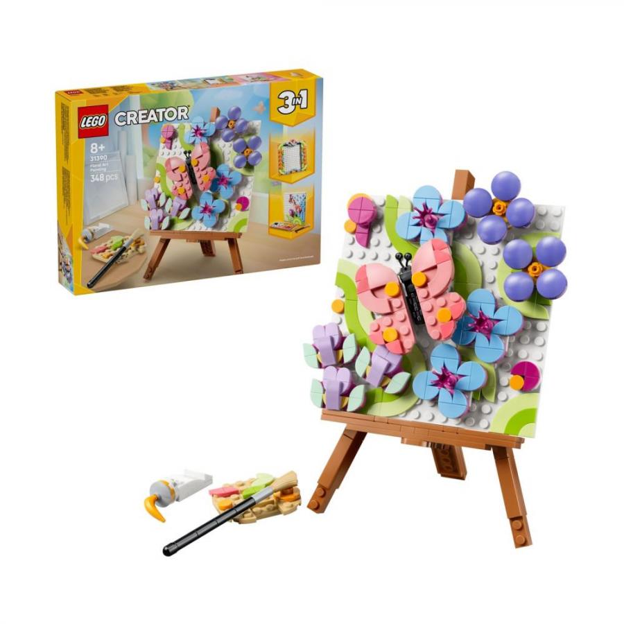 LEGO Creator: Floral Art Decor Painting (31390)