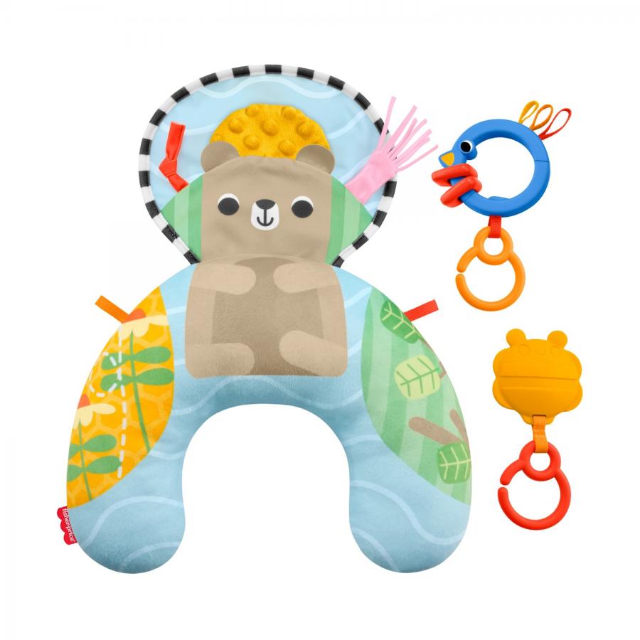 Fisher-Price: Activity Mats Tummy Time - Activity Mat with Bear (JHB44)