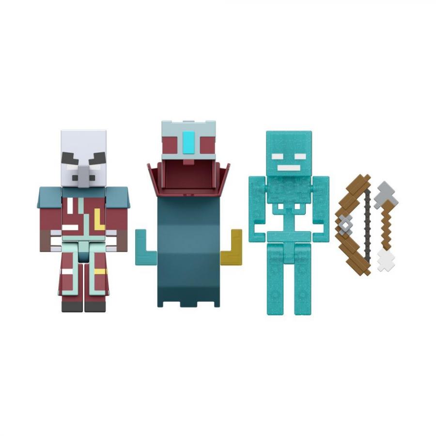 Mattel Minecraft: Minecraft - Mc Illager Bos + Skeleton (JML84)