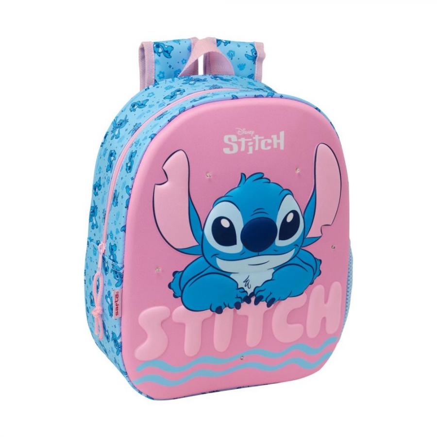 Safta: Stitch - 3D Backpack with Led Lights (33cm) (622672892)
