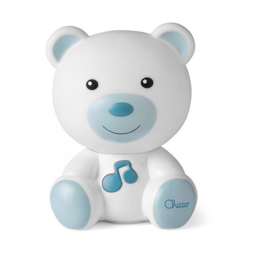 Chicco First Dreams: Βρεφικό Φωτάκι Νυκτός Αρκουδάκι με Μελωδίες, Σιέλ (Y01-09830-20)