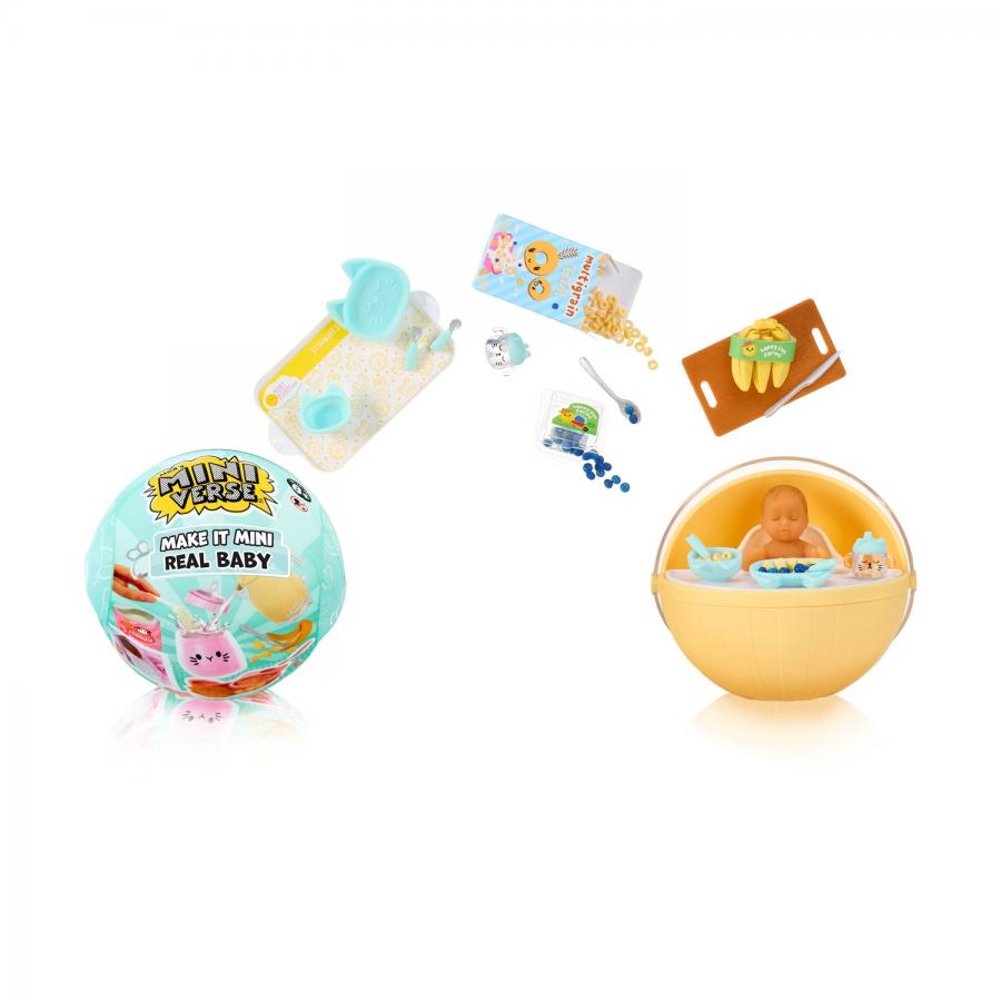 MGA Miniverse: Make It Mini Series Baby - Real Baby Baby Food (571261)