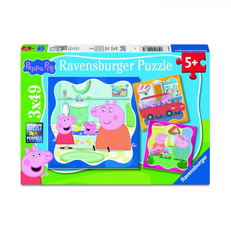 Ravensburger Puzzle: Peppa Pig (3x49pcs) (12004288)