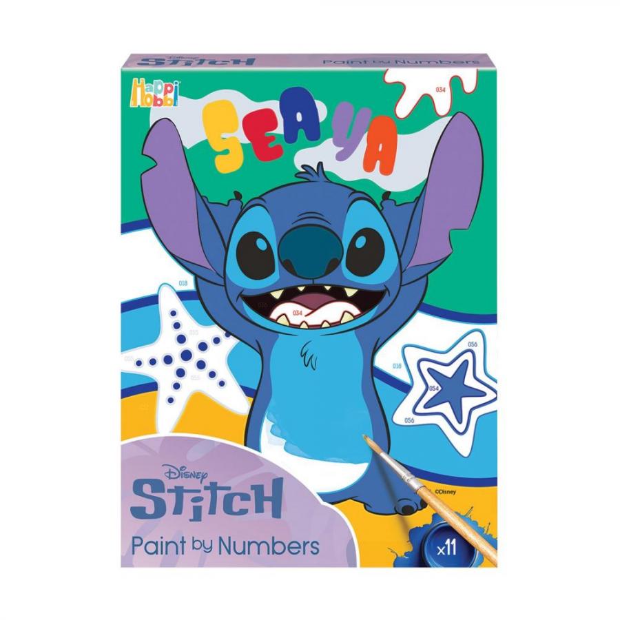 AS HappiHobbi: Paint Paint By Numbers Kids (5-12Y) - Stitch (1038-41031)
