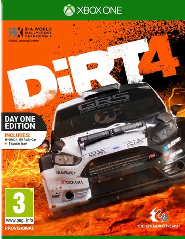 Dirt 4 Day One Ed. XONE NEW