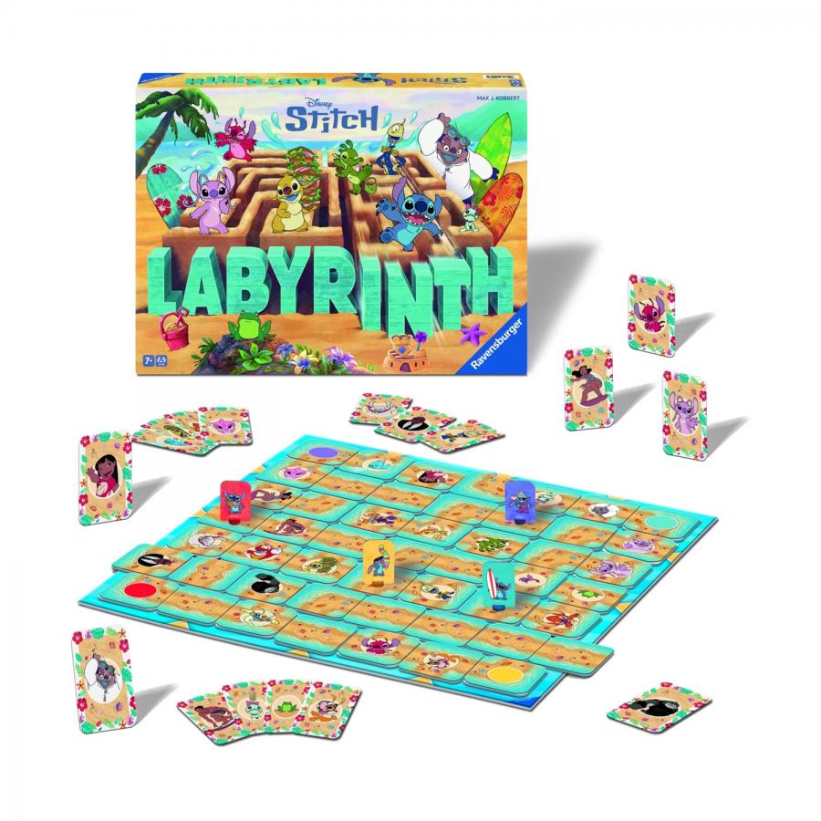 Ravensburger Labyrinth: Stitch Οικογενειακό Επιτραπέζιο (24962)