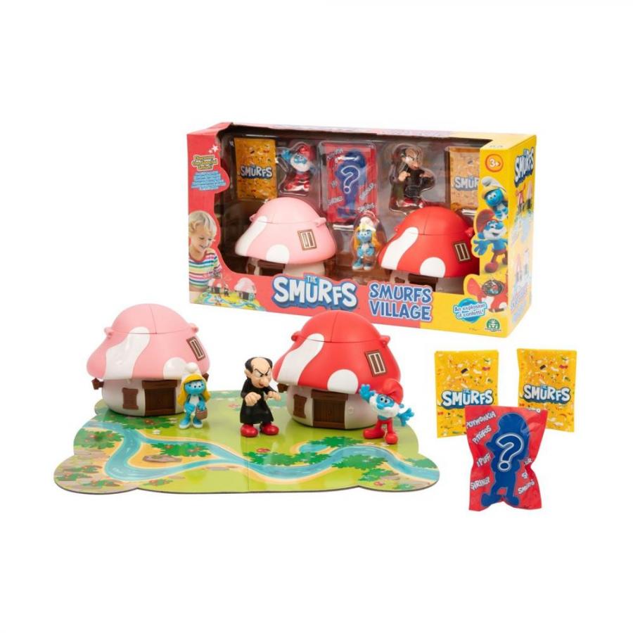 Giochi Preziosi The Smurfs: Σετ Παιχνιδιού Το Στρουμφοχωριό (PUF49000)