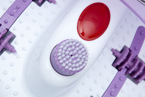 MESKO MULTIFUNCTIONAL FOOT MASSAGER PURPLE