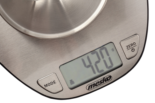 MESKO KITCHEN SCALE WITH A BOWL 1,8L